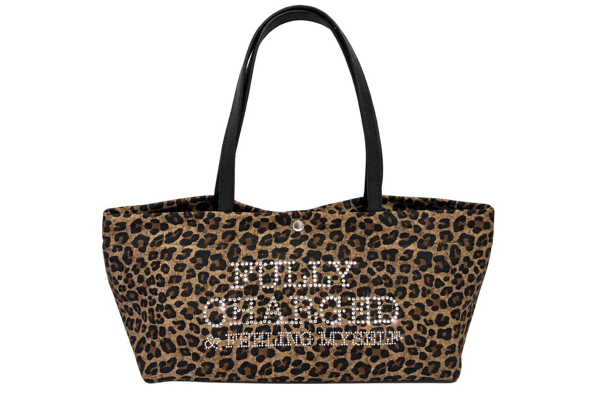 FULLY CHARGED & FEELING MYSELF Rhinestone Shoulder Bag