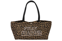 FULLY CHARGED & FEELING MYSELF Rhinestone Shoulder Bag
